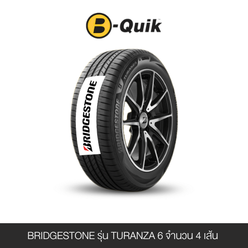 ยางรถยนต์ BRIDGESTONE รุ่น TURANZA 6 ขนาด 215/50R17 จำนวน 4 เส้น_0